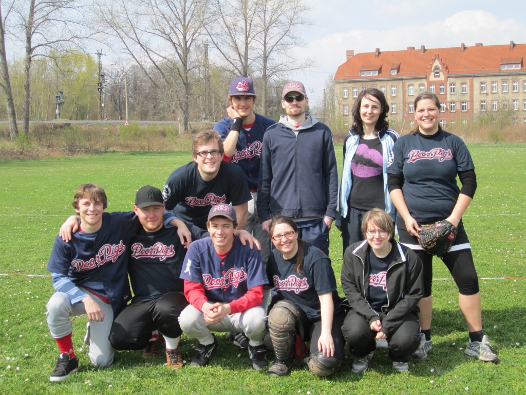 Teamfoto der Softball-Mannschaft