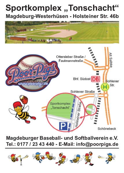 BeeBall-Schnuppertag am 3. Mai, Sportkomplex "Tonschacht"